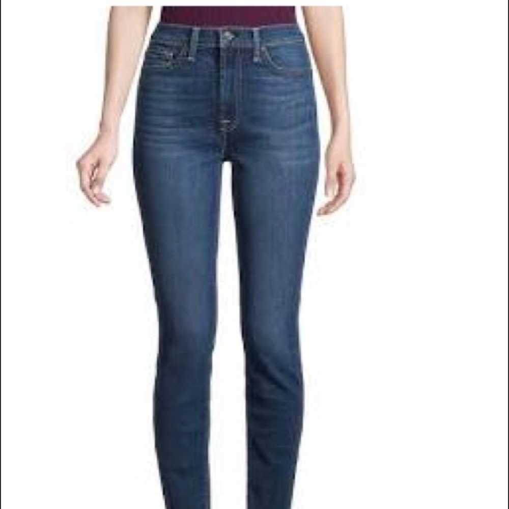 7 for all mankind gwenevere skinny jeans